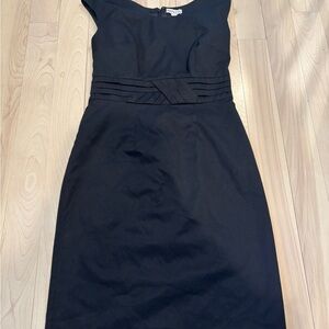 Merona Elegant Black Midi Dress